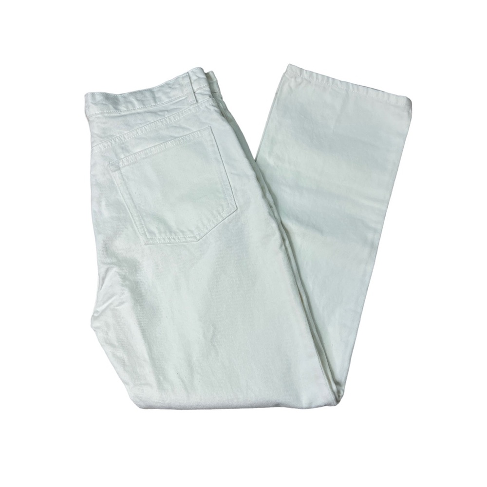 Reformation Cynthia High Rise Straight Jeans in Vintage White